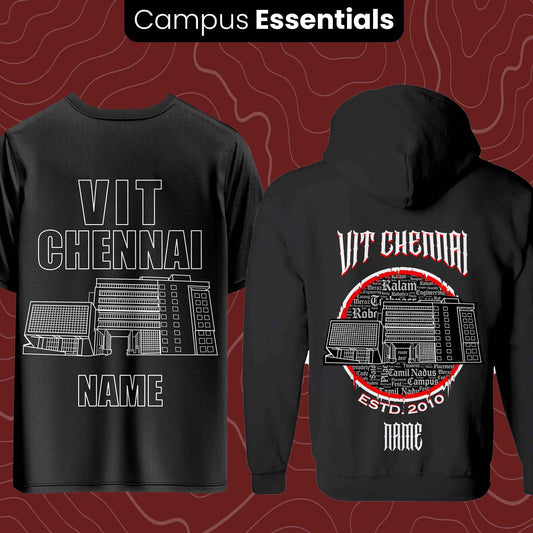 VIT Chennai Essentials : Oversize Tee and Jacket