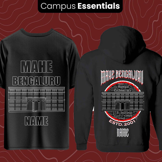 MAHE Bengaluru Essentials : Oversize Tee and Jacket