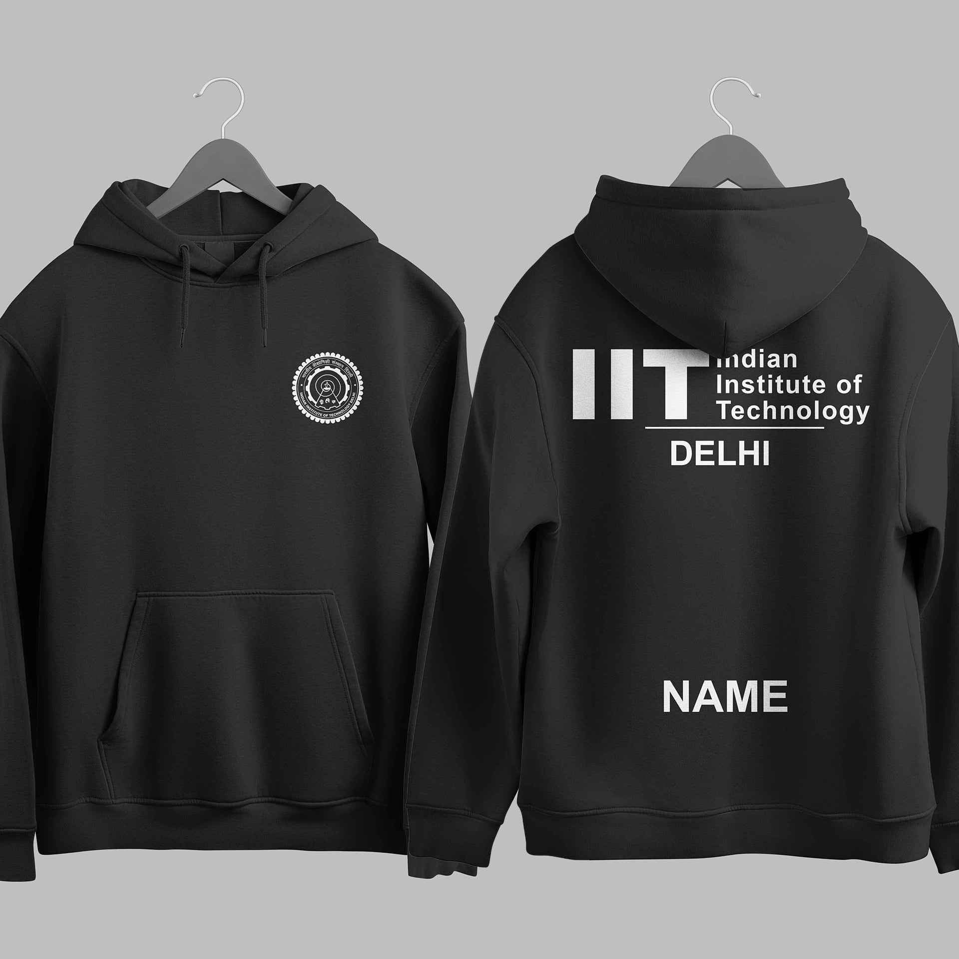 The IIT Delhi Minimalist Hoodie - 320GSM