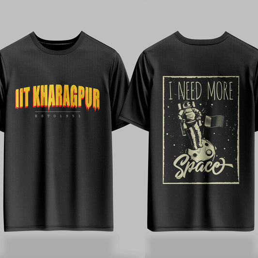 IIT Kharagpur Gravity Drop - 240GSM  Oversized Tee
