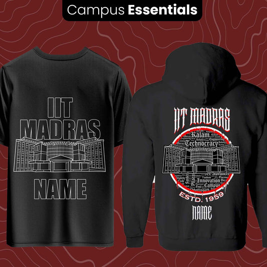 IIT Madras Essentials : Oversize Tee and Jacket