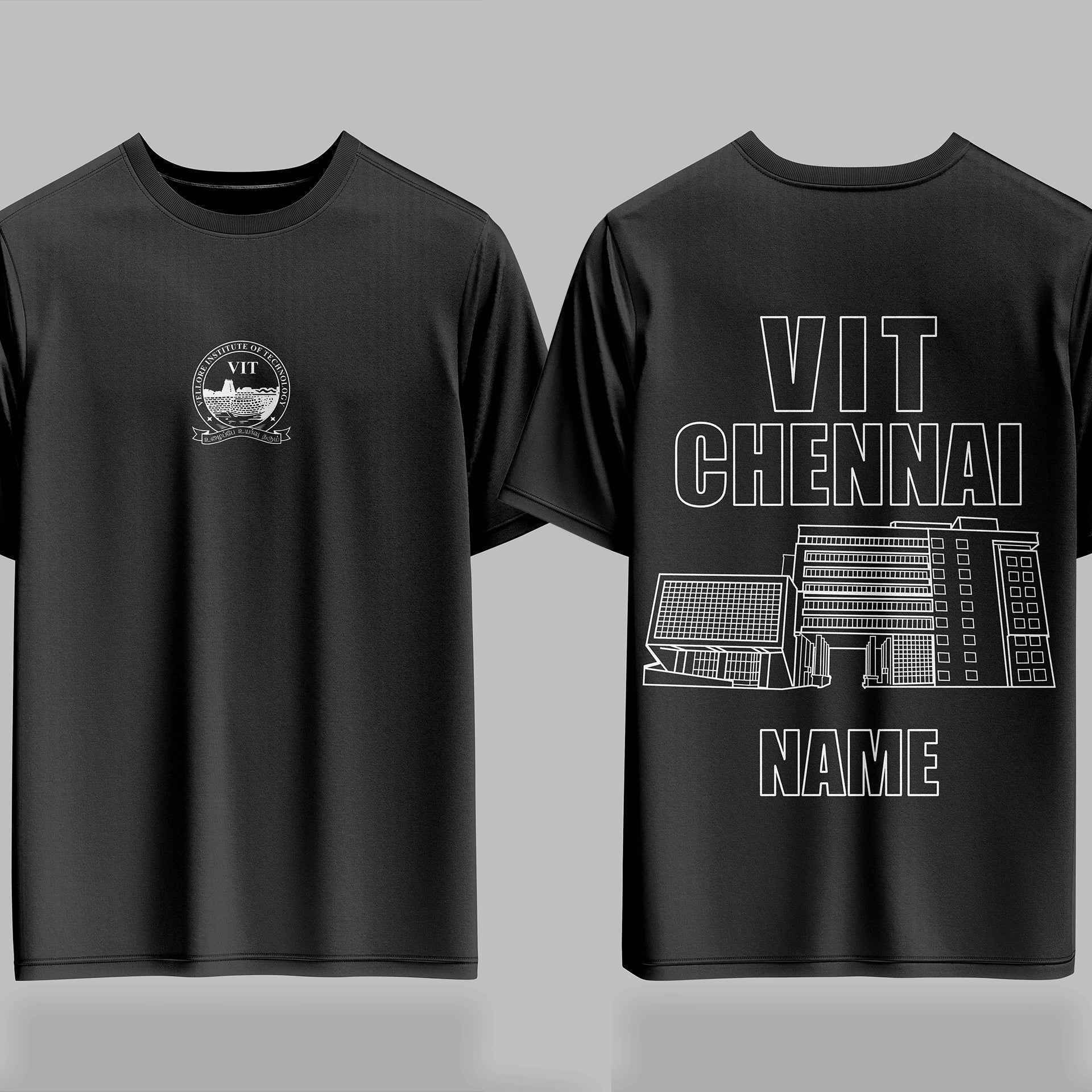 VIT Chennai Essentials : Oversize Tee and Jacket