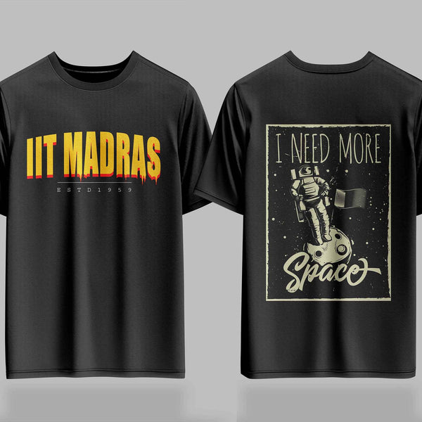 IIT Madras Gravity Drop -  240GSM Oversized Tee