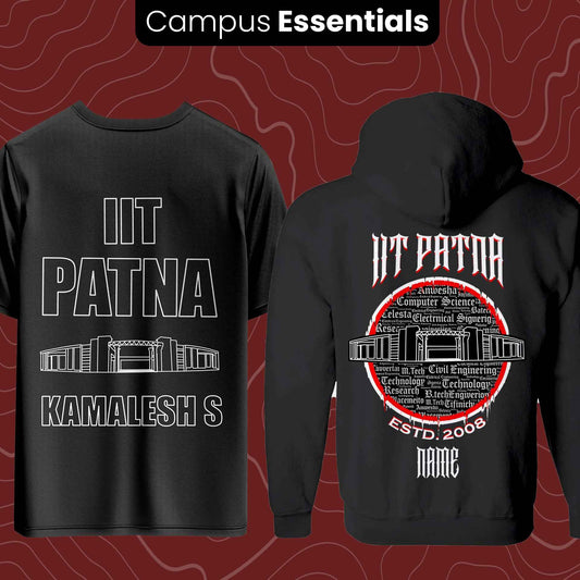 IIT Patna Essentials : Oversize Tee and Jacket