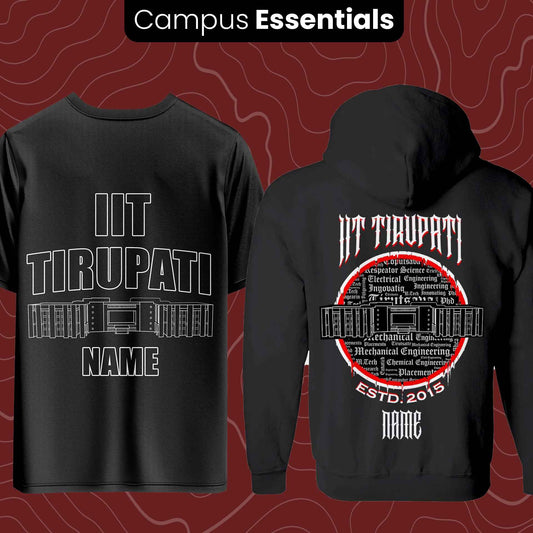 IIT Tirupati Essentials : Oversize Tee and Jacket