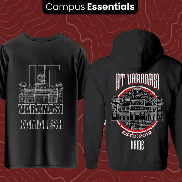 IIT BHU Essentials : Oversize Tee and Jacket