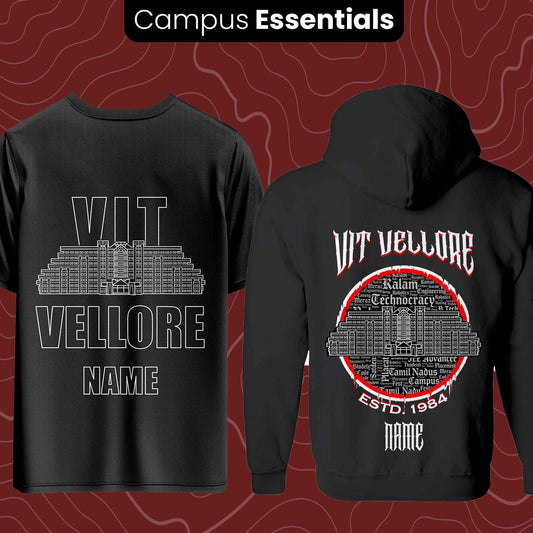 VIT Vellore Essentials : Oversize Tee and Jacket