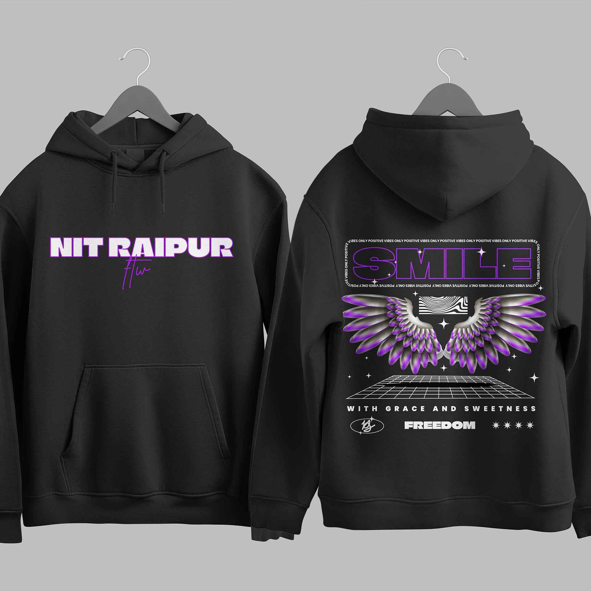 NIT Raipur Ascend Hoodie | Official Campus Drops – KS Verse – KS