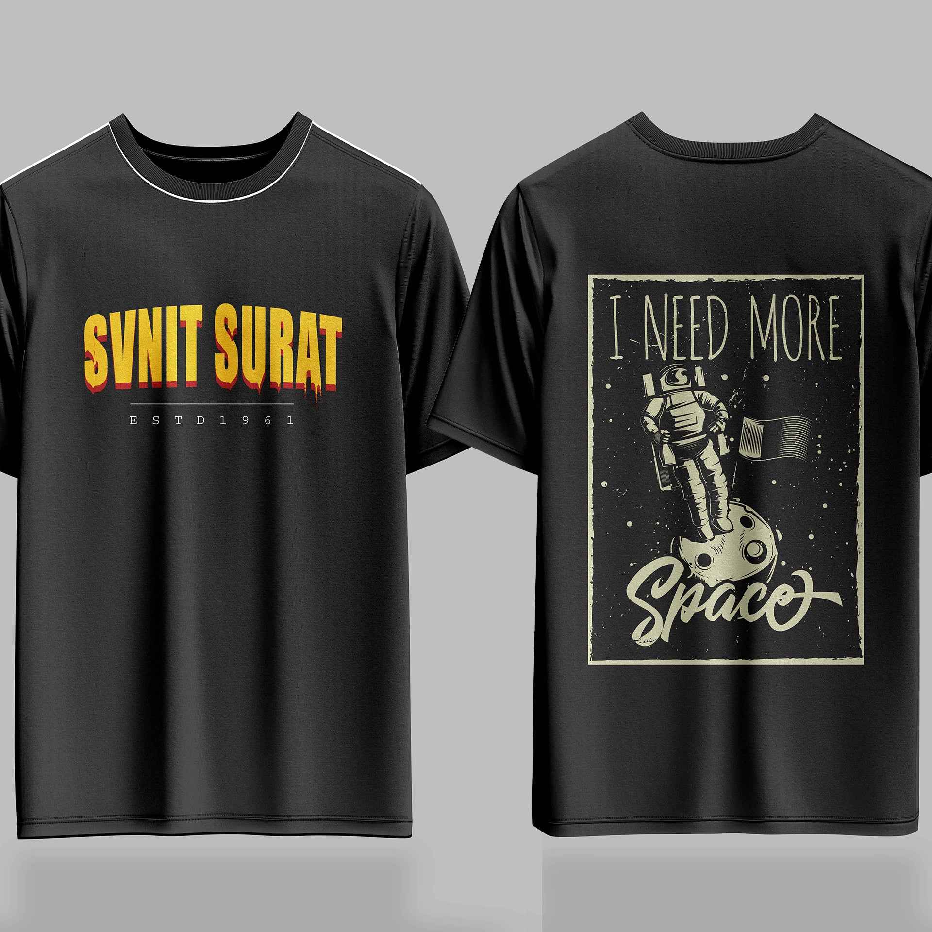 SVNIT Surat Gravity Drop -  240GSM Oversized Tee