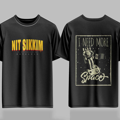 NIT Sikkim Gravity Drop -  240GSM Oversized Tee