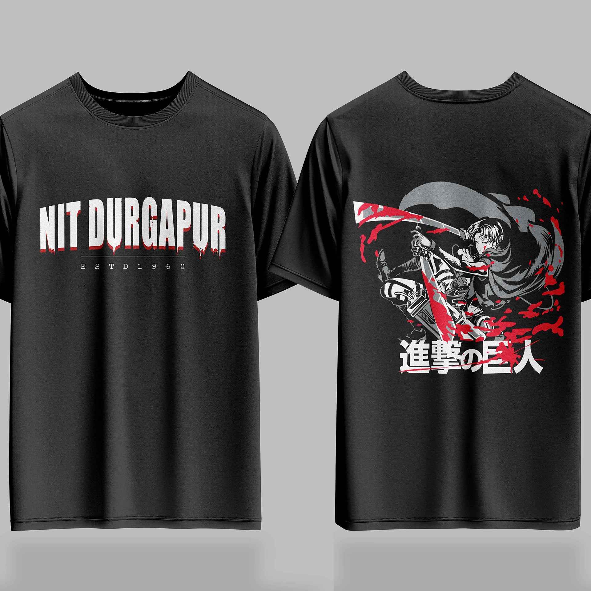 NIT Durgapur AOT Bloodline Drop – 240GSM  Oversized Tee