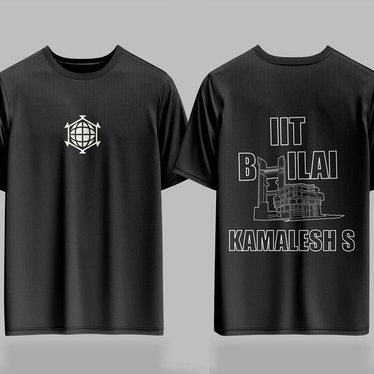 IIT Bhilai Signature Drop (Print Your Name)– 240GSM Oversized Tee