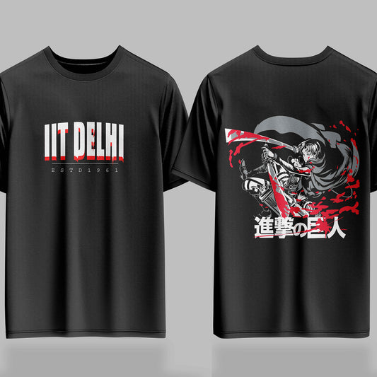 IIT Delhi AOT Bloodline Drop –  240GSM Oversized Tee