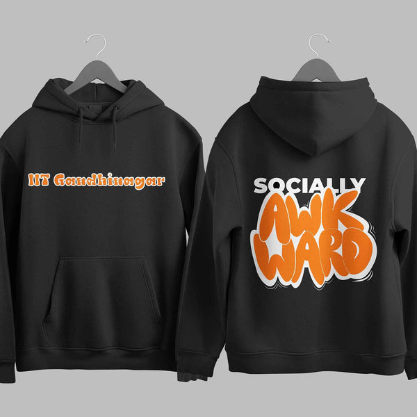 The IIT Gandhinagar Statement Hoodie - 320GSM