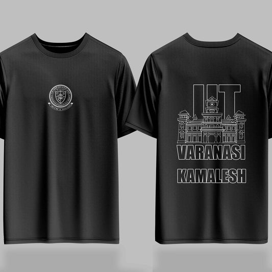 IIT (BHU) Varanasi Signature Drop (Print Your Name)– 240GSM Oversized Tee