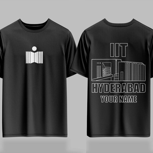 IIT Hyderabad Signature Drop (Print Your Name)– 240GSM Oversized Tee