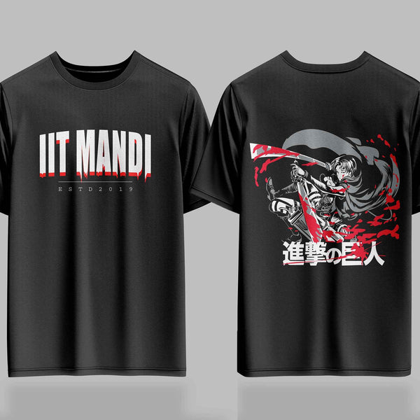 IIT Mandi AOT Bloodline Drop – 240GSM  Oversized Tee