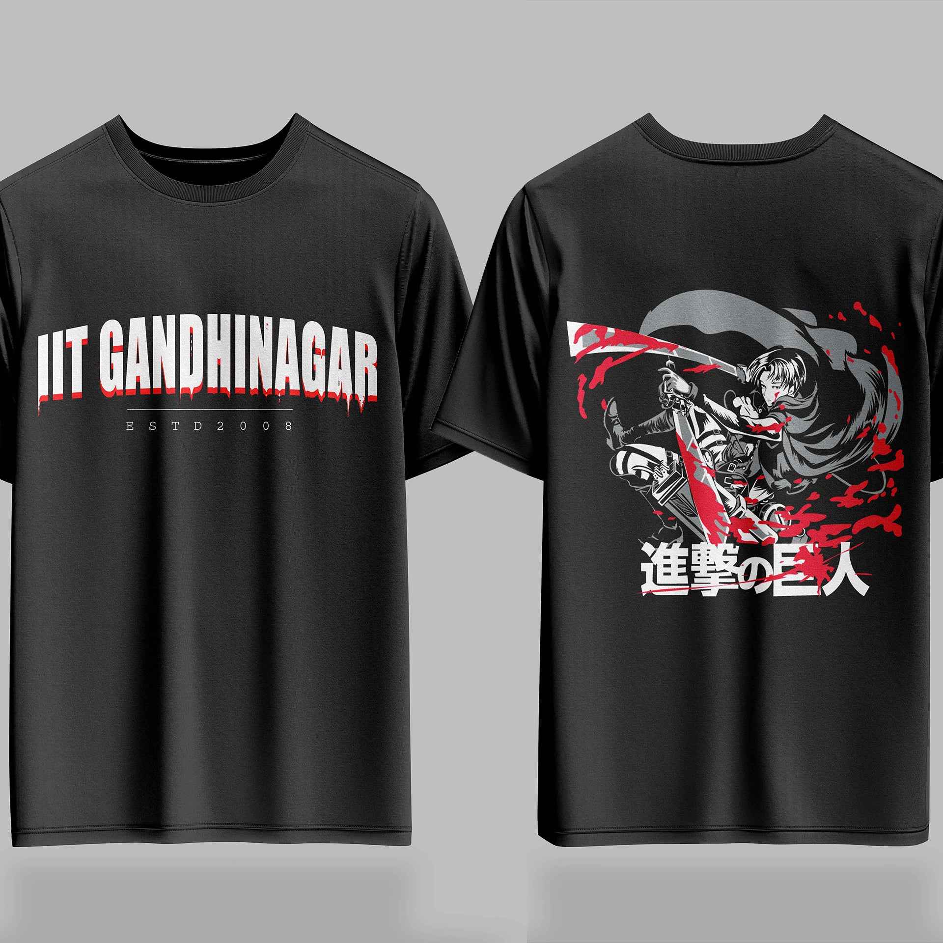 IIT Gandhinagar Oversized Tee Merch – 240GSM Oversized Tee | K... – KS ...