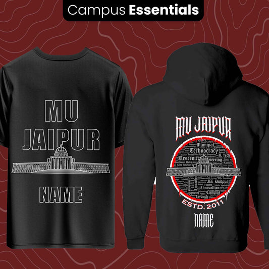 MU Jaipur Essentials : Oversize Tee and Jacket