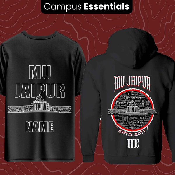 MU Jaipur Essentials : Oversize Tee and Jacket