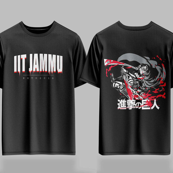 IIT Jammu AOT Bloodline Drop – 240GSM  Oversized Tee