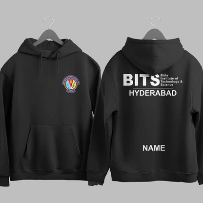 BITS Hyderabad Minimalist hoodie – KS Verse – front view