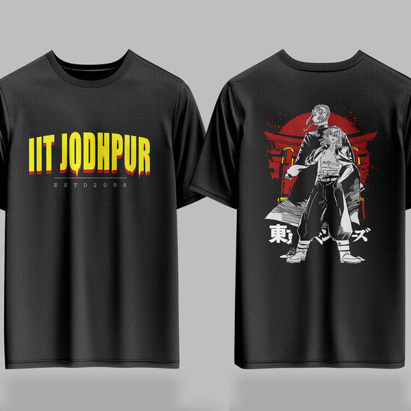 IIT Jodhpur Bōsōzoku Drop – 240GSM  Oversized Tee