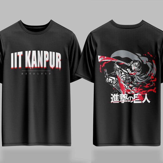 IIT Kanpur AOT Bloodline Drop – 240GSM  Oversized Tee