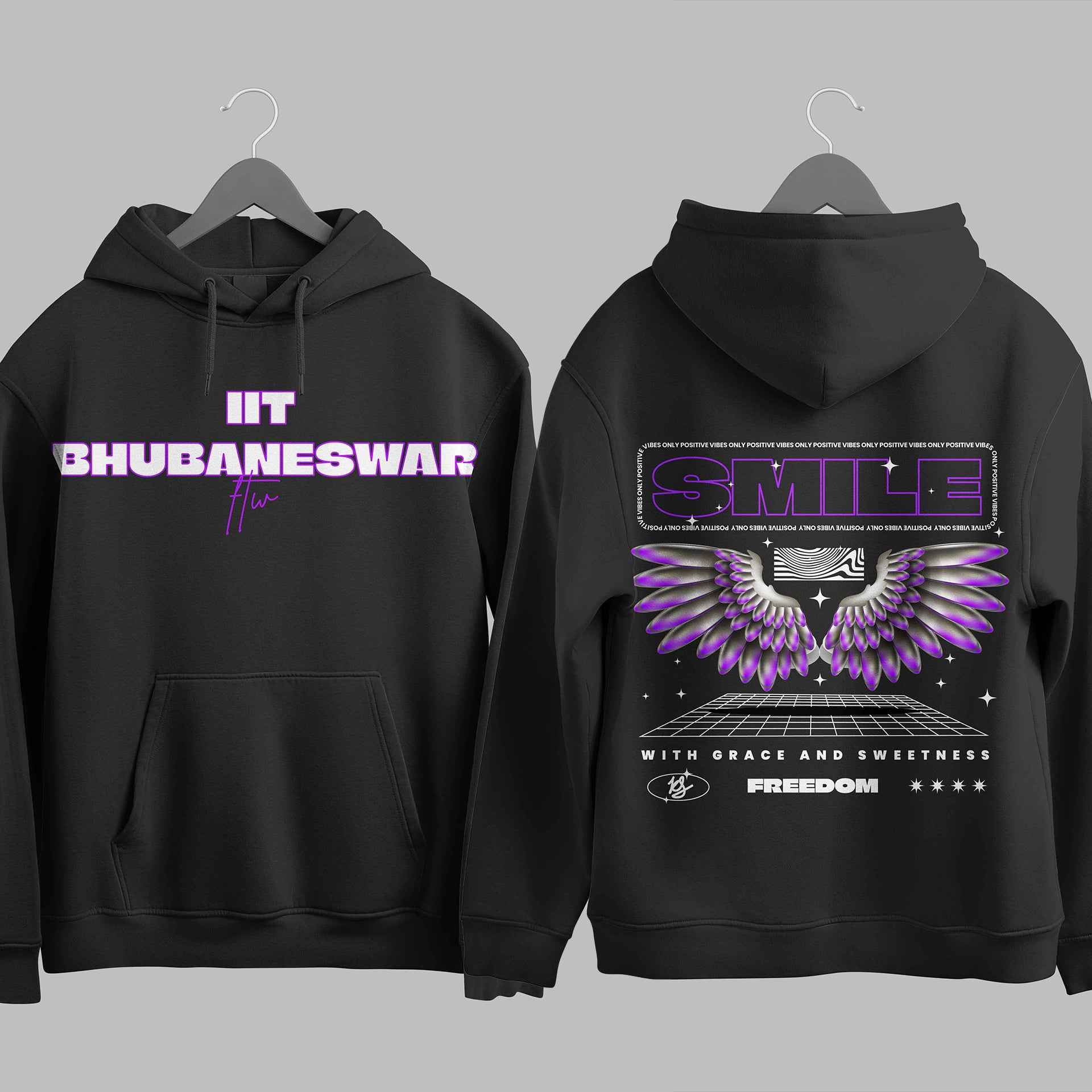 The IIT Bhubaneswar Ascend Hoodie - 320GSM