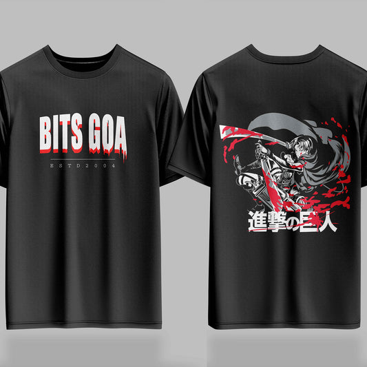 BITS Goa AOT Bloodline Drop – 240GSM  Oversized Tee