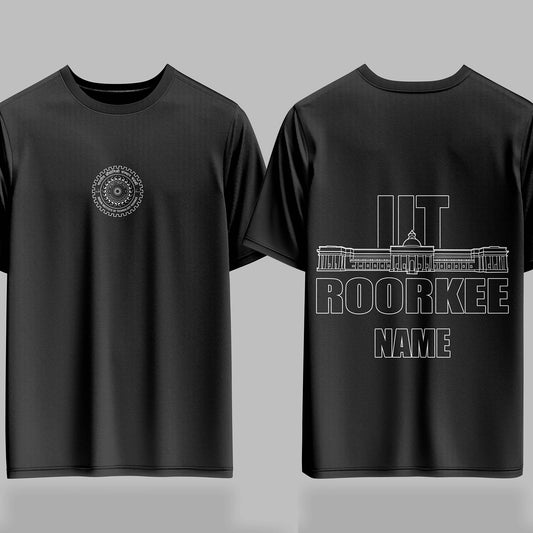 IIT Roorkee Signature Drop (Print Your Name)– 240GSM Oversized Tee