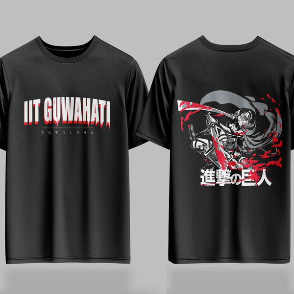 IIT Guwahati AOT Bloodline Drop –  240GSM Oversized Tee