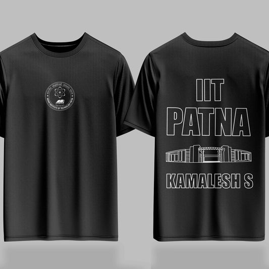 IIT Patna Signature Drop (Print Your Name)– 240GSM Oversized Tee