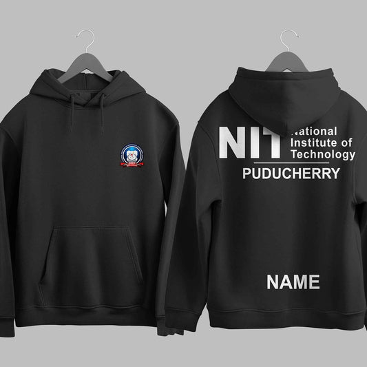 The NIT Puducherry Minimalist Hoodie - 320GSM