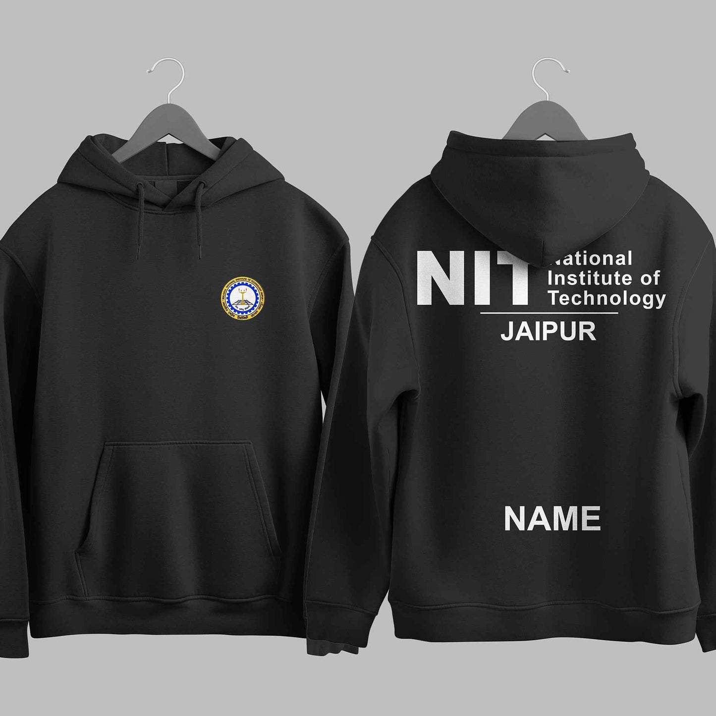 The MNIT Jaipur Minimalist Hoodie - 320GSM