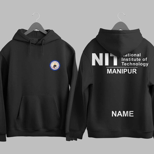 The NIT Manipur Minimalist Hoodie - 320GSM