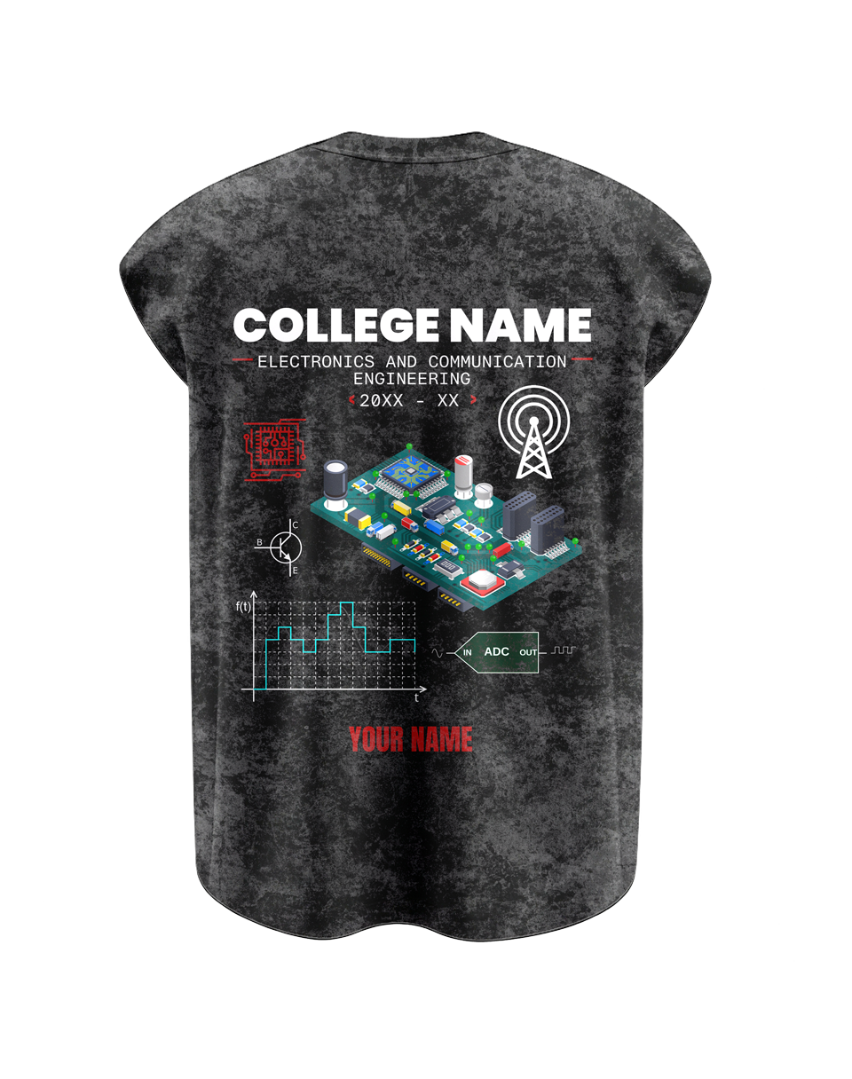 The Customisable ECE Circuit Vest – 240GSM