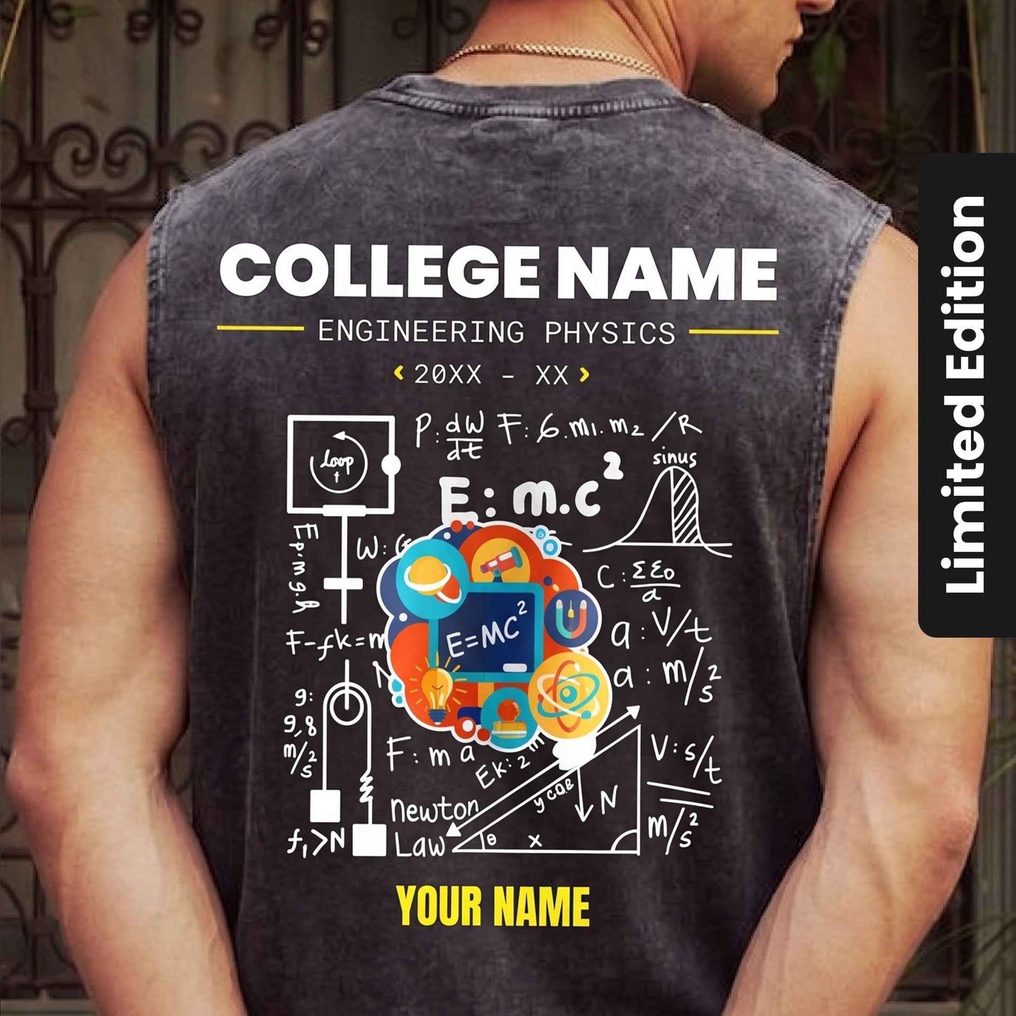 The Customisable EP Quantum Vest – 240GSM