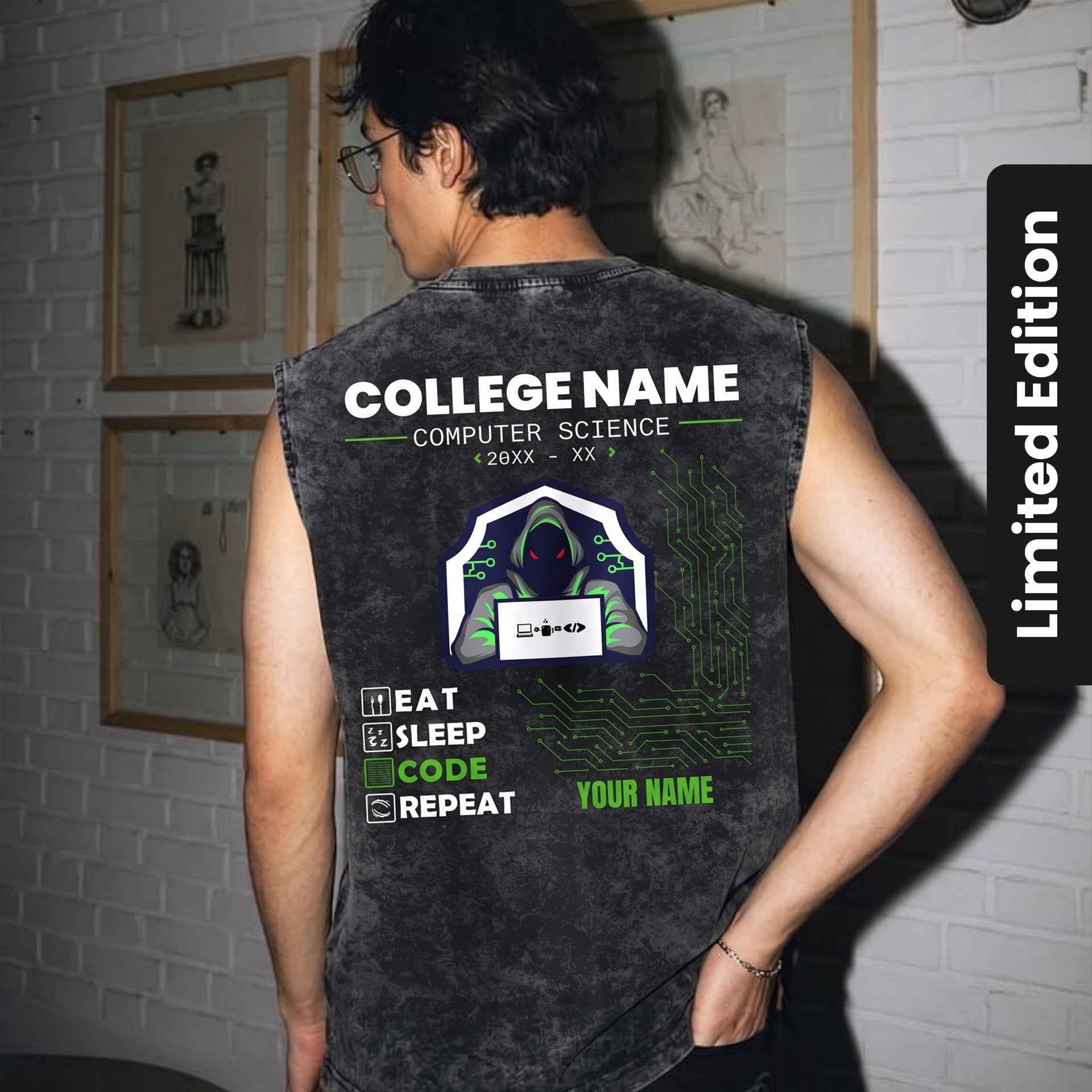 The Customisable CS Grind Vest – 240GSM
