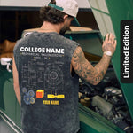 The Customisable ME Blueprint Vest – 240GSM