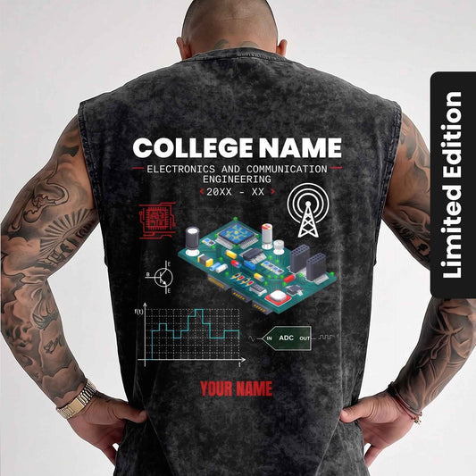 The Customisable ECE Circuit Vest – 240GSM