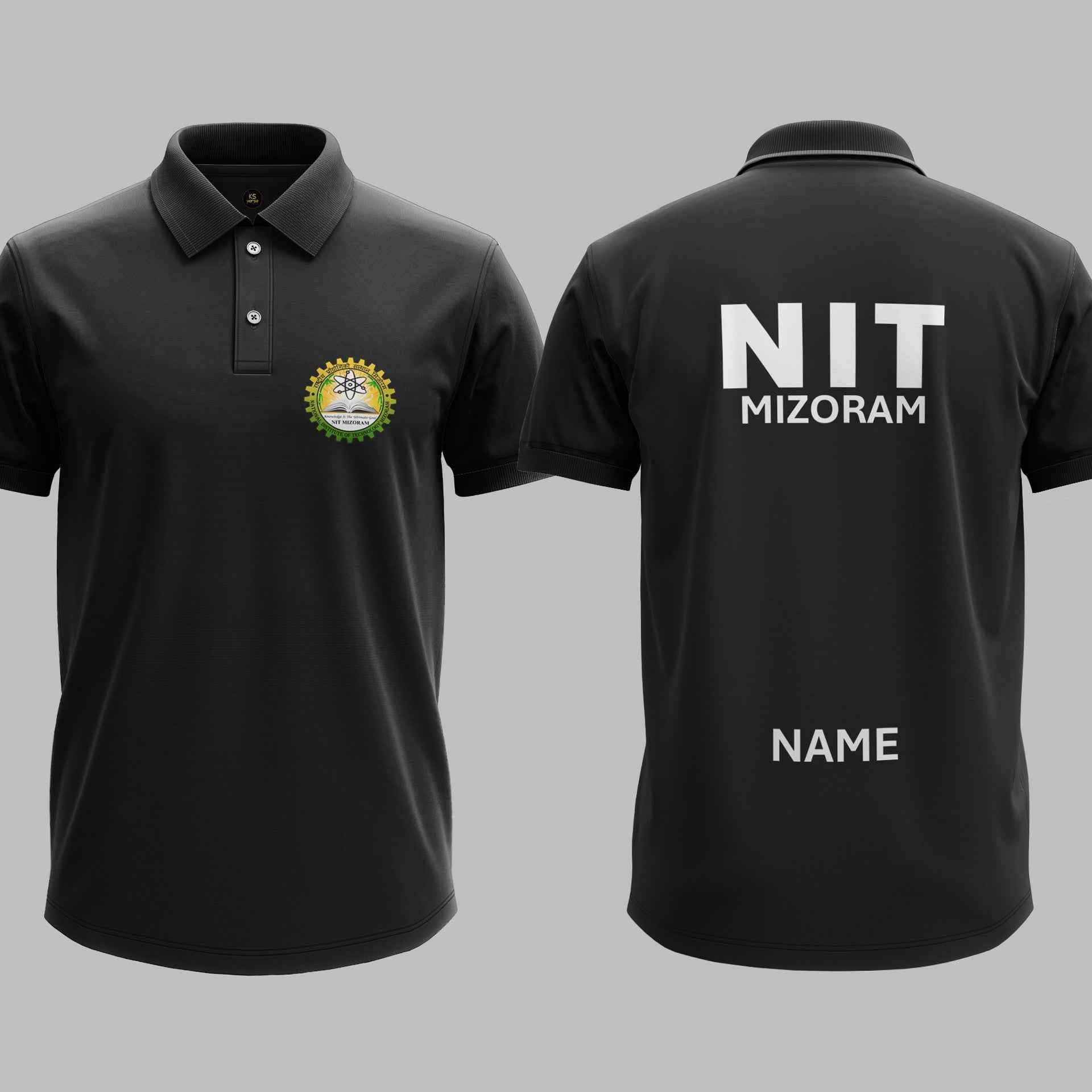The NIT Mizoram Heritage Polo Tee