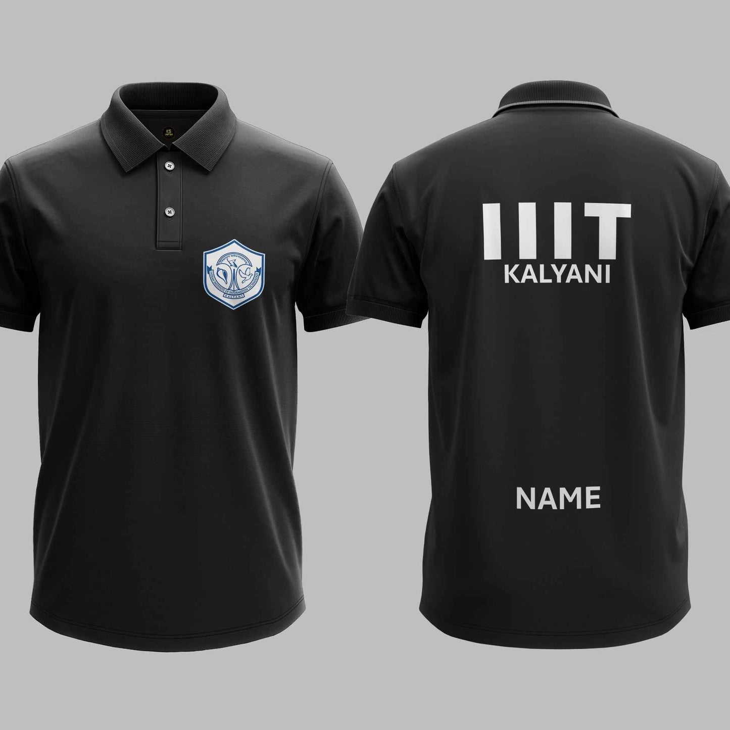 The IIIT Kalyani Heritage Polo Tee