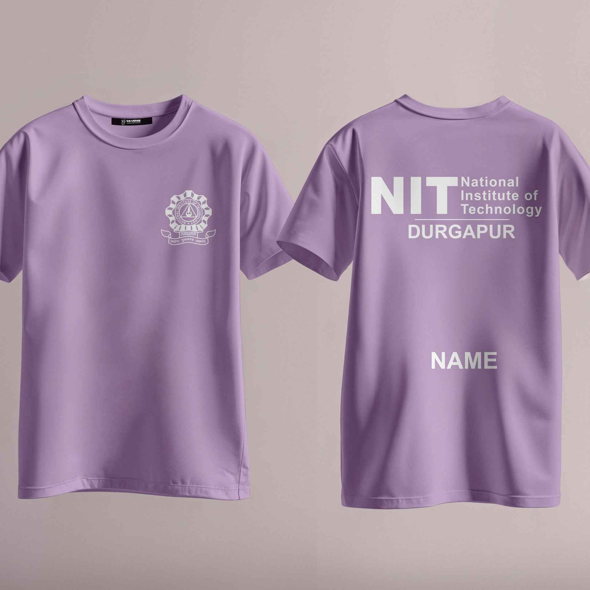 The NIT Durgapur Minimalist Round Neck Tee - 210GSM