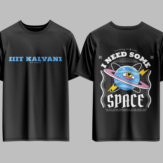 The IIIT Kalyani Void Capsule Oversized Tee - 240GSM