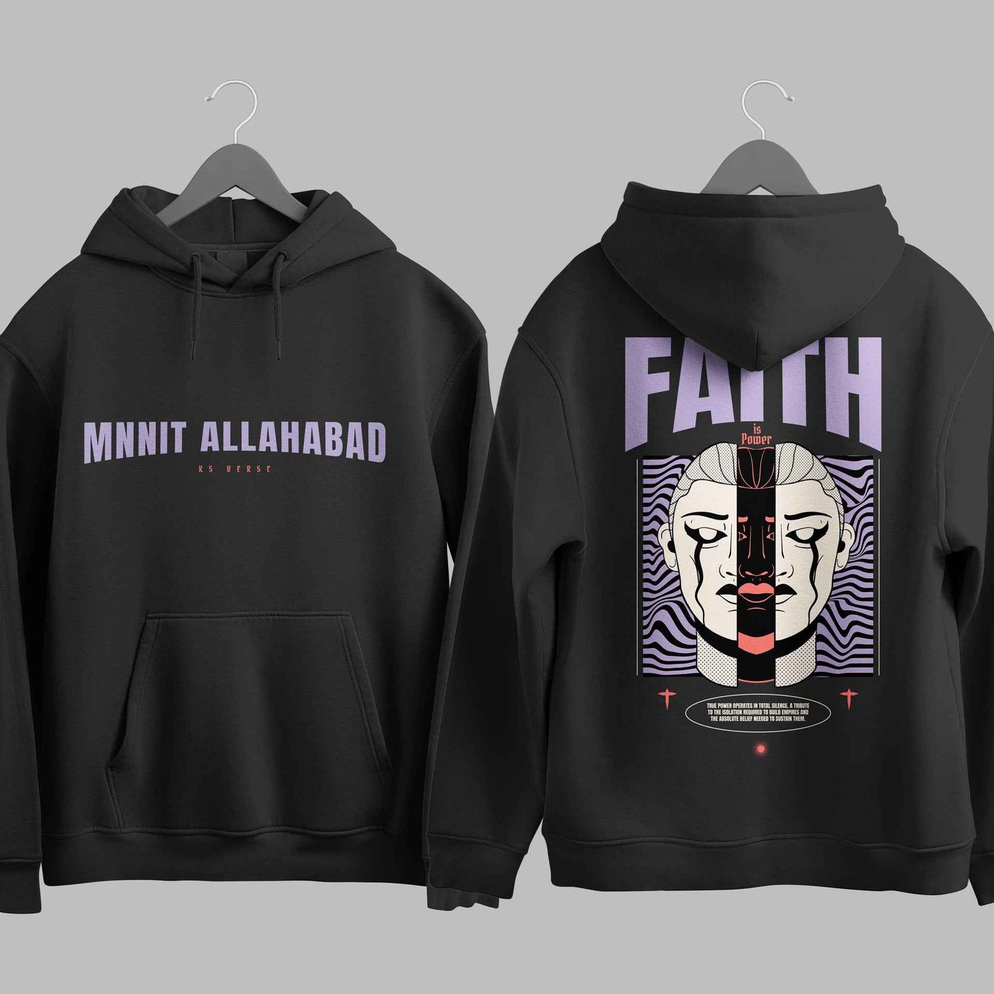 The MNNIT Allahabad Void Duality Hoodie - 320GSM
