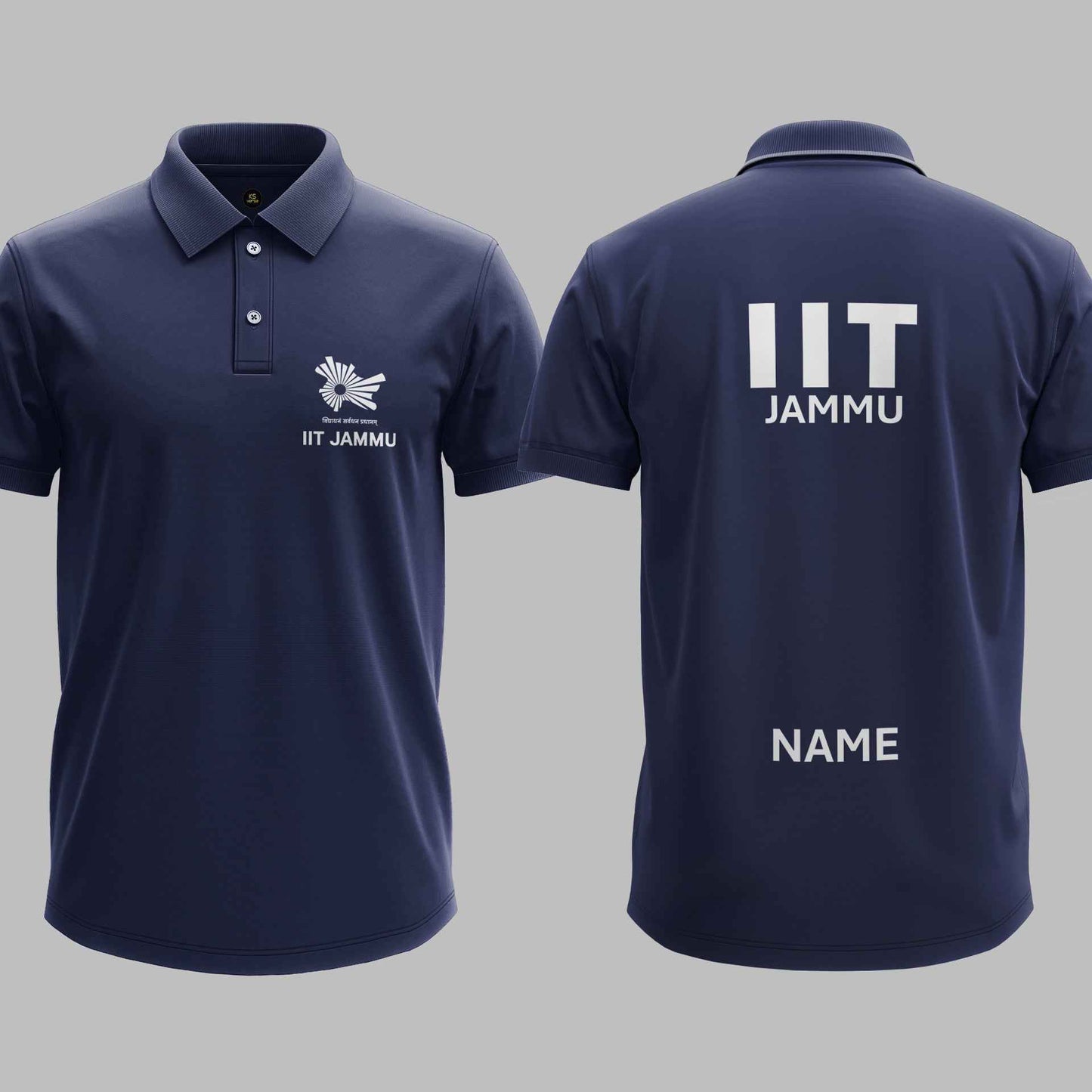 The IIT Jammu Heritage Polo Tee