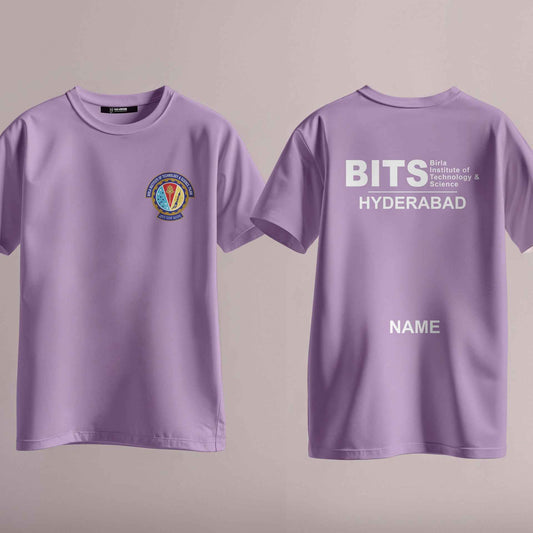 The BITS Hyderabad Minimalist Round Neck Tee - 210GSM