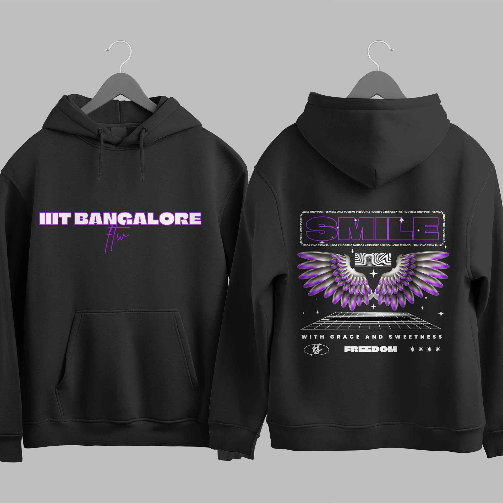 The IIIT Bangalore Ascend Hoodie - 320GSM