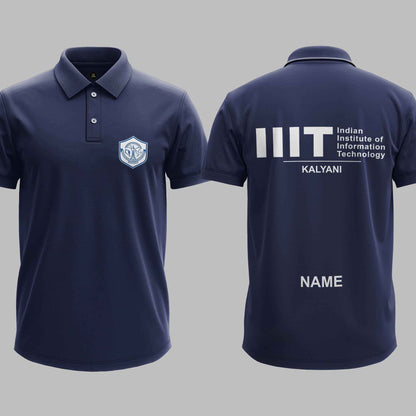 The IIIT Kalyani Minimalist Polo Tee - 200GSM